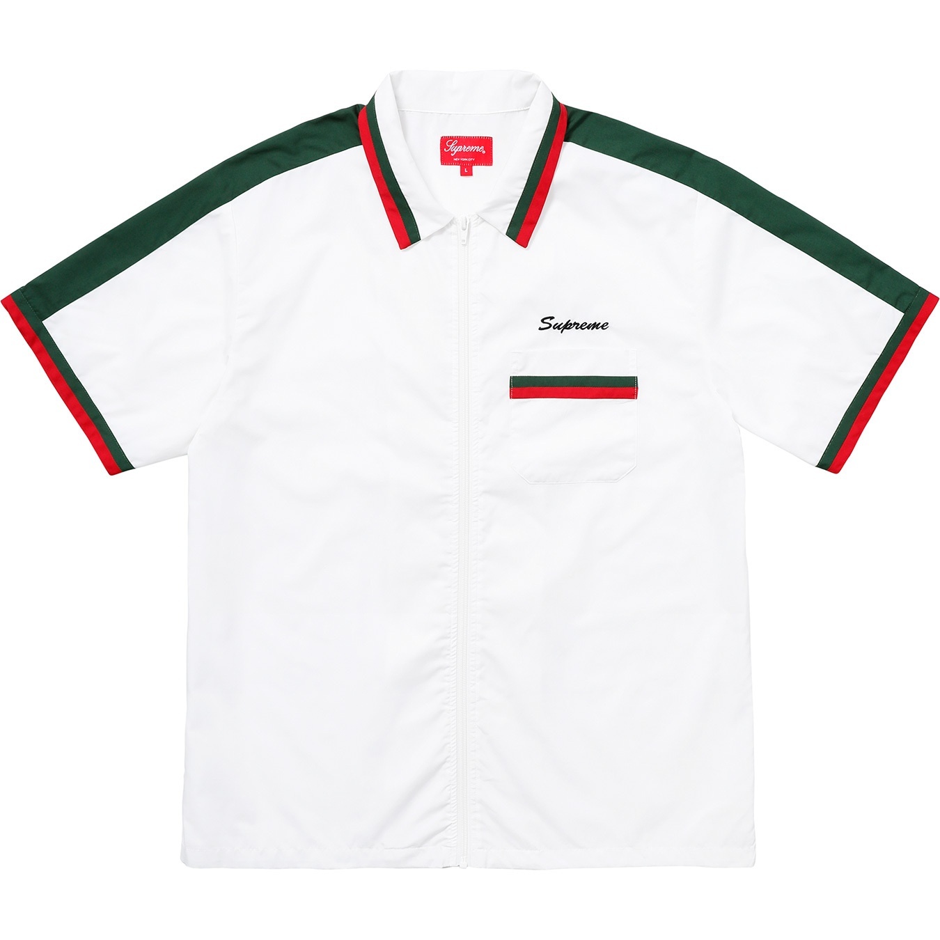 Zip Up Work Shirt view 4